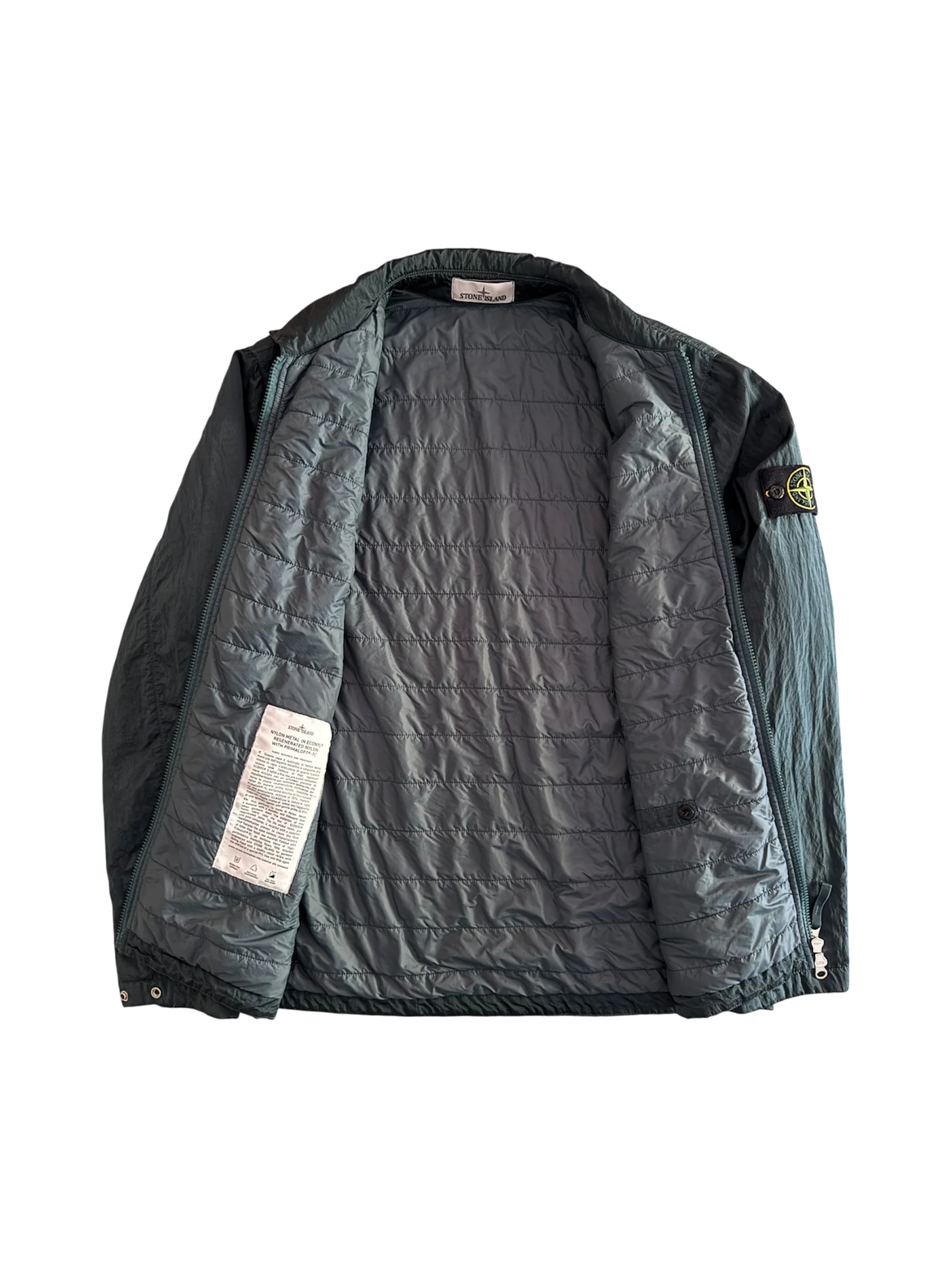 Stone Island 2022 'Nylon Metal Econyl Primaloft Insulation' Overshirt - Medium - Image 2