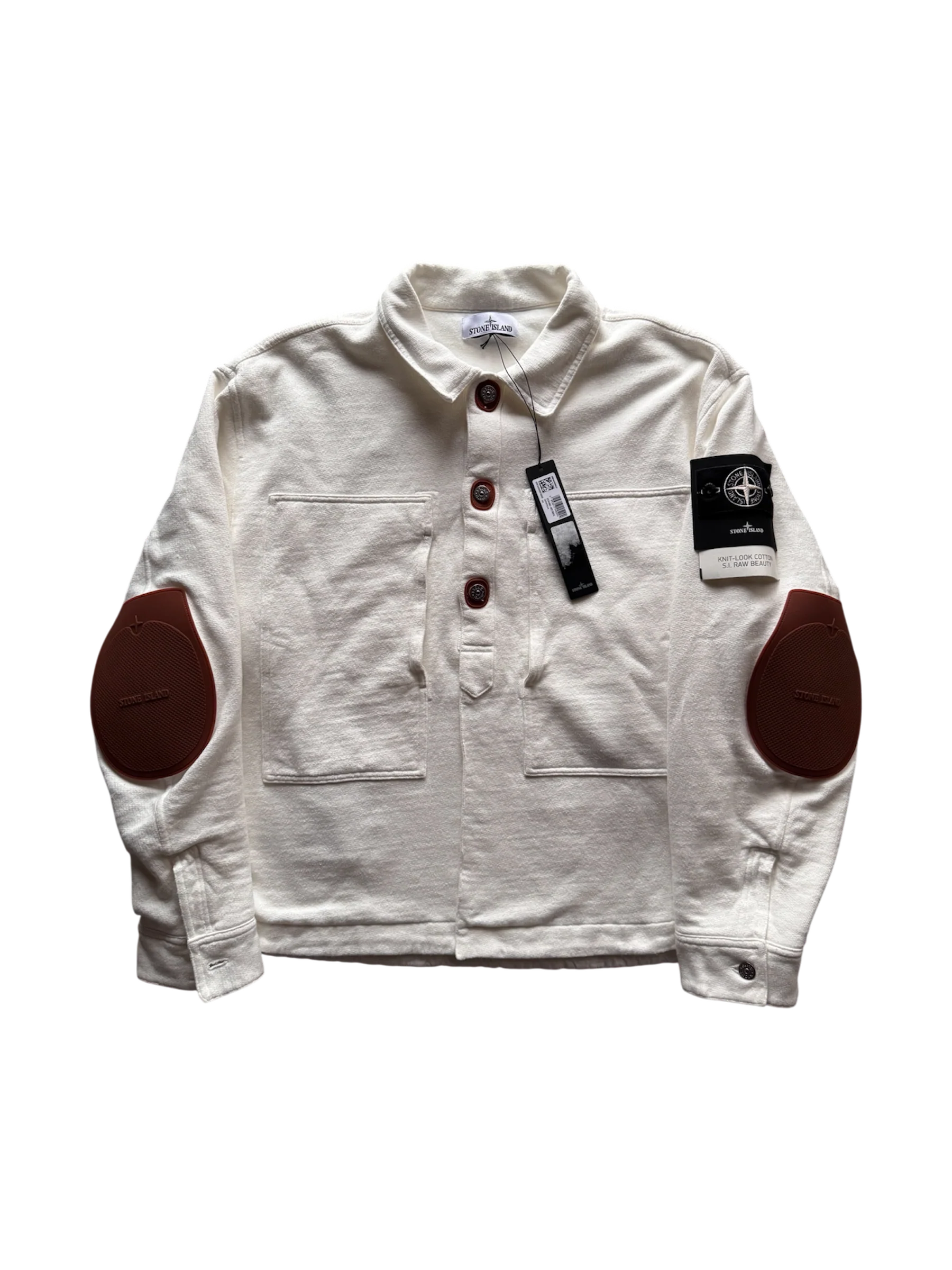 Stone Island 2025 'Knit Look Cotton Raw Beauty' - XL