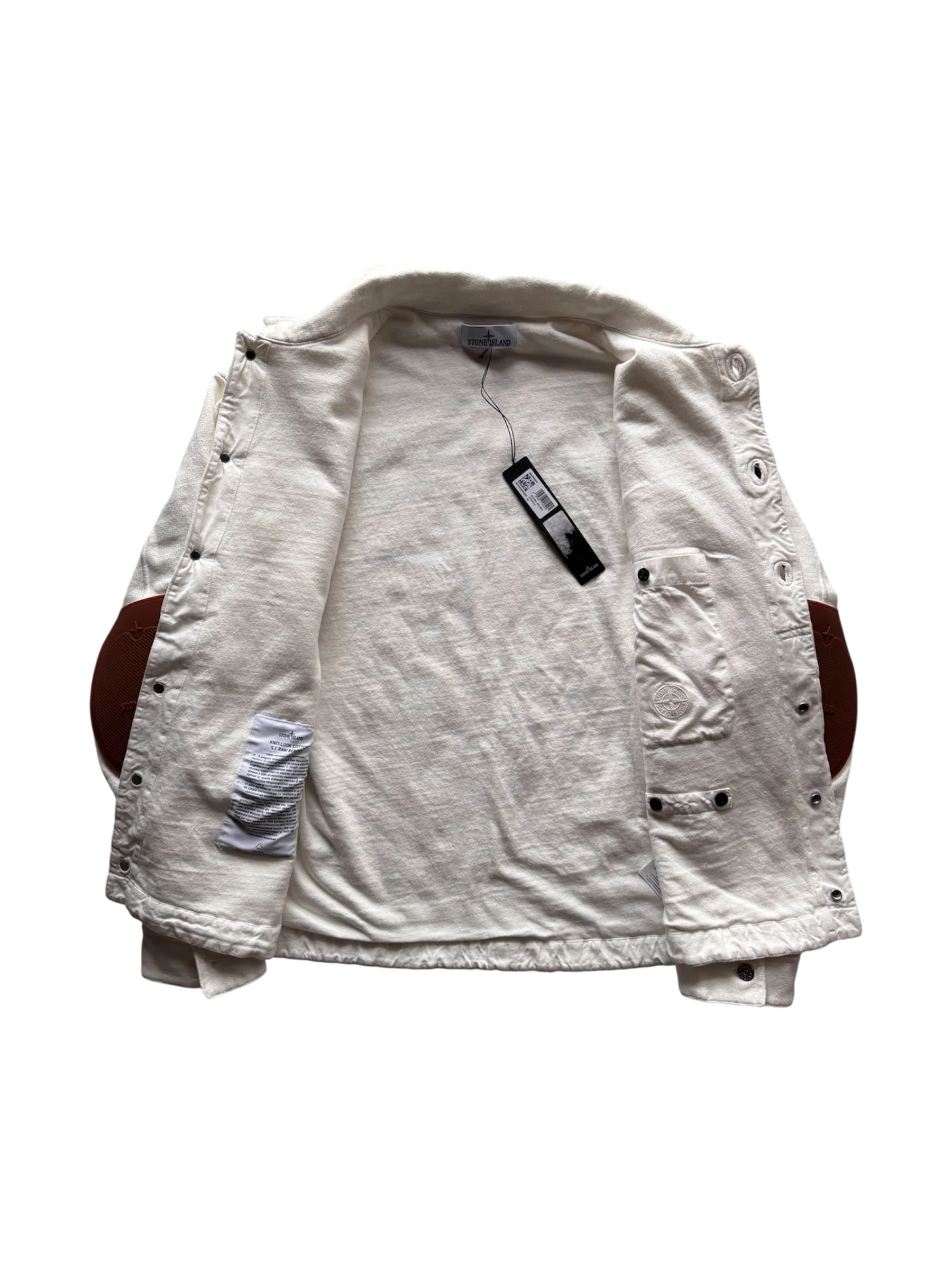 Stone Island 2025 'Knit Look Cotton Raw Beauty' - XL - Image 2