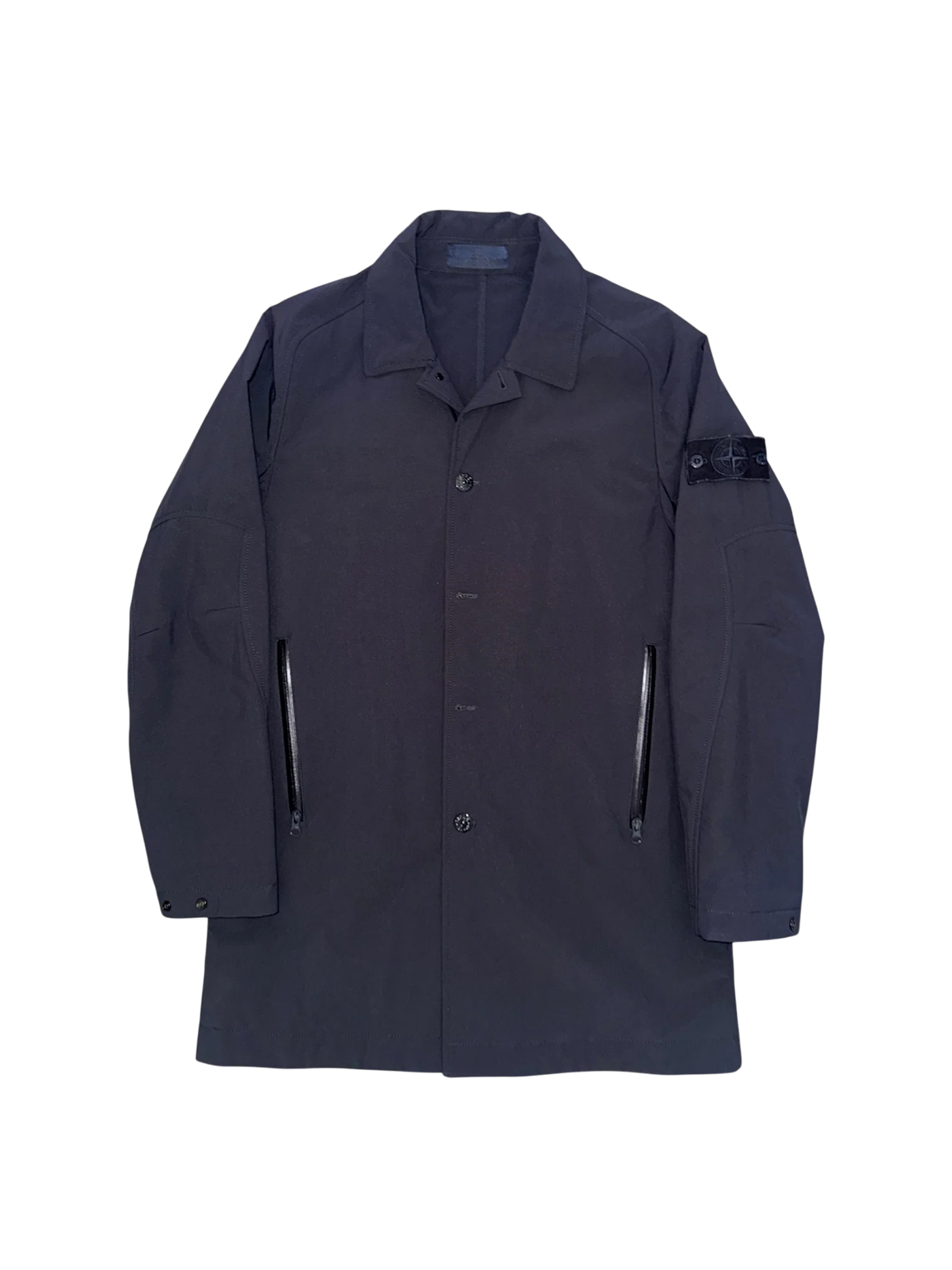 Stone Island 'Poliestere Stretch 5L Ghost Piece' Coat - Medium