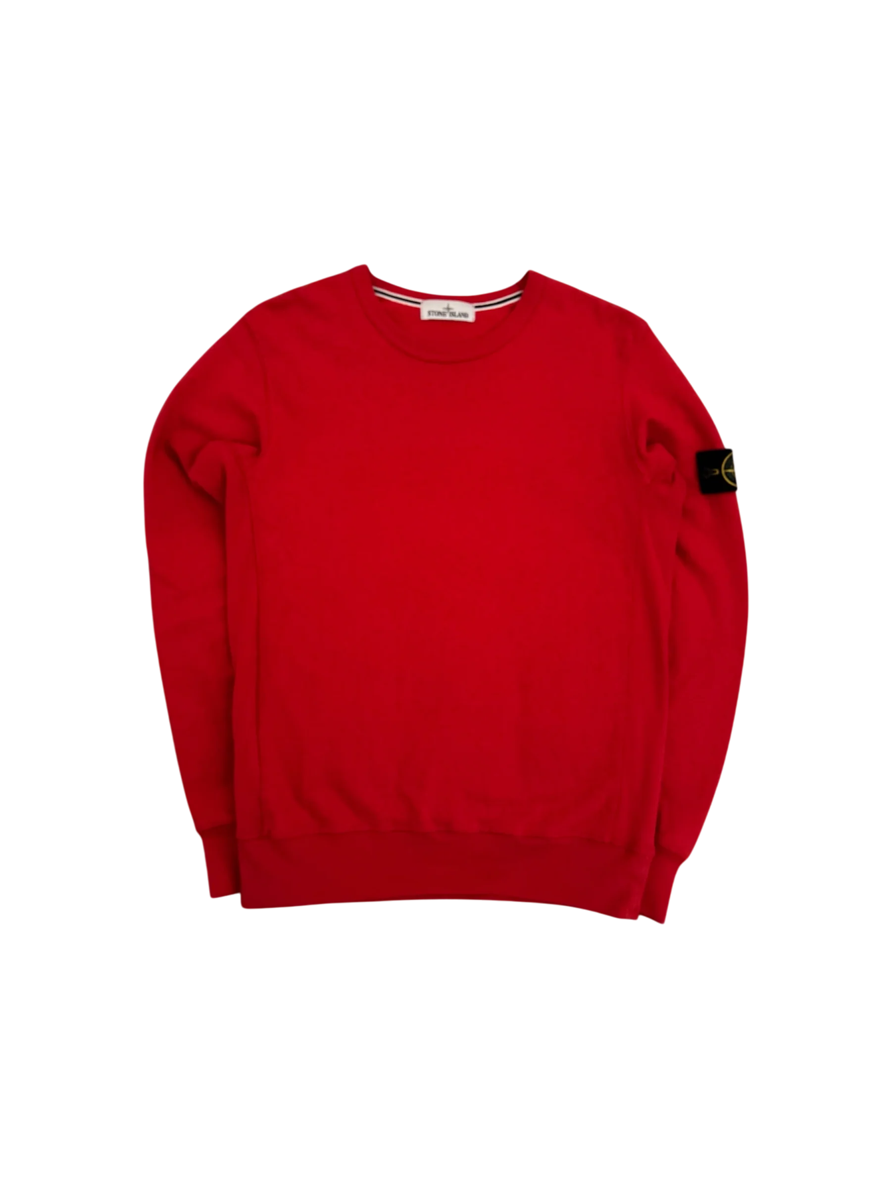 Stone Island Red Crewneck - Large
